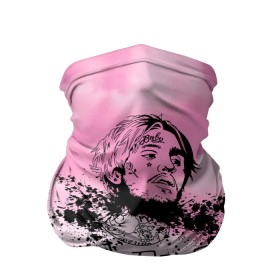 Бандана-труба 3D с принтом LIL PEEP. в Тюмени, 100% полиэстер, ткань с особыми свойствами — Activecool | плотность 150‒180 г/м2; хорошо тянется, но сохраняет форму | lil peep | lil prince | pink | зарубежная музыка | лил пип | маленький принц