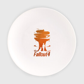 Тарелка с принтом Fallout 4 в Тюмени, фарфор | диаметр - 210 мм
диаметр для нанесения принта - 120 мм | Тематика изображения на принте: art | dog | drone | explosion | fallout | fallout 4 | game | man | арт | взрыв | дрон | игра | собака | фоллаут | фоллаут 4 | человек