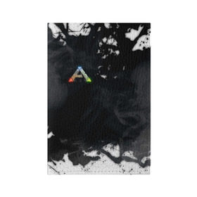 Обложка для паспорта матовая кожа с принтом Ark Survival Evolved в Тюмени, натуральная матовая кожа | размер 19,3 х 13,7 см; прозрачные пластиковые крепления | ark survival evolved | dino | game | динозавр | игры