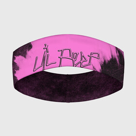 Повязка на голову 3D с принтом LIL PEEP в Тюмени,  |  | 3d | lil peep | исполнитель | лил | лого | логотип | музыка | надпись | певец | пип | реп