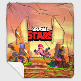 Плед с рукавами с принтом Brawl Stars Colt в Тюмени, 100% полиэстер | Закругленные углы, все края обработаны. Ткань не мнется и не растягивается. Размер 170*145 | bo | brawl | brock | bull | colt | dynamike | elprimo | jessie | leon | moba | nita | shelly | stars | бо | брок | булл | джесси | динамайк | кольт | леон | нита | шелли | эльпримо