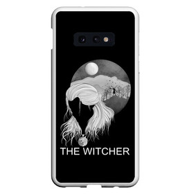 Чехол для Samsung S10E с принтом The Witcher в Тюмени, Силикон | Область печати: задняя сторона чехла, без боковых панелей | andrzej | cavill | ciri | geralt | henry | netflix | rivia | sapkowski | witcher | анджей | ведьмак | генри | геральт | йеннифэ | кавилл | лютик | ривия | сапковский | цири | цирилла