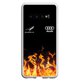 Чехол для Samsung Galaxy S10 с принтом Audi Ауди в Тюмени, Силикон | Область печати: задняя сторона чехла, без боковых панелей | audi | auto | quattro | авто | автомобиль | ауди | марка | машина