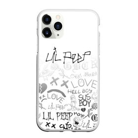 Чехол для iPhone 11 Pro Max матовый с принтом LIL PEEP в Тюмени, Силикон |  | lil peep | lil prince | pink | зарубежная музыка | лил пип | маленький принц