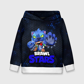 Детская толстовка 3D с принтом Brawl Stars Blue Hex в Тюмени, 100% полиэстер | двухслойный капюшон со шнурком для регулировки, мягкие манжеты на рукавах и по низу толстовки, спереди карман-кенгуру с мягким внутренним слоем | brawl | brawl st | brawl stars | colt | dynamike | game | hex | leon | logo | mobo | poco | shelly | stars | бравл | динамайк | игра | игры | кольт | леон | лого | мобильные игры | надпись | поко | старс | шелли