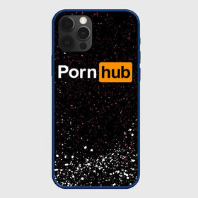 Чехол для iPhone 12 Pro с принтом PornHub | ПОРНХАБ (Z) в Тюмени, силикон | область печати: задняя сторона чехла, без боковых панелей | brazzers | hub | бразерс