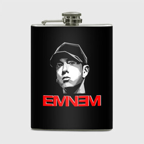 Фляга с принтом Eminem в Тюмени, металлический корпус | емкость 0,22 л, размер 125 х 94 мм. Виниловая наклейка запечатывается полностью | eminem | evil | ken kaniff | marshall bruce mathers iii | mm | rap | slim shady | маршалл брюс мэтерс iii | рэп | рэп рок | хип хоп | хорроркор | эминем