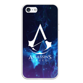 Чехол для iPhone 5/5S матовый с принтом ASSASSIN`S CREED в Тюмени, Силикон | Область печати: задняя сторона чехла, без боковых панелей | slayer | асасин | ассасин крид | ассассин | тамплиеры