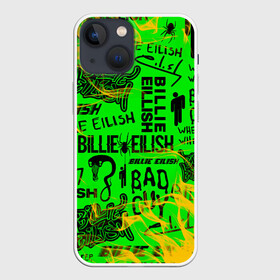 Чехол для iPhone 13 mini с принтом BILLIE EILISH. в Тюмени,  |  | be | billie | billie eilish | blohsh | ghoul | билли | билли айлиш