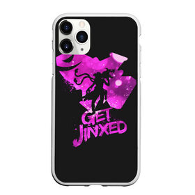 Чехол для iPhone 11 Pro Max матовый с принтом Get Jinxed в Тюмени, Силикон |  | jinx | kda | league | lol | moba | pentakill | riot | rise | rus | skins | варвик | варус | воин | легенд | лига | лол | маг | стрелок | танк | чемпион