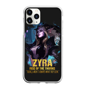 Чехол для iPhone 11 Pro матовый с принтом Zyra в Тюмени, Силикон |  | jinx | kda | league | lol | moba | pentakill | riot | rise | rus | skins | варвик | варус | воин | легенд | лига | лол | маг | стрелок | танк | чемпион