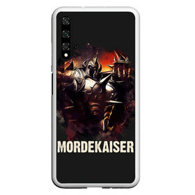 Чехол для Honor 20 с принтом Mordekaiser в Тюмени, Силикон | Область печати: задняя сторона чехла, без боковых панелей | jinx | kda | league | lol | moba | pentakill | riot | rise | rus | skins | варвик | варус | воин | легенд | лига | лол | маг | стрелок | танк | чемпион