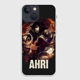 Чехол для iPhone 13 mini с принтом Ahri в Тюмени,  |  | jinx | kda | league | lol | moba | pentakill | riot | rise | rus | skins | варвик | варус | воин | легенд | лига | лол | маг | стрелок | танк | чемпион