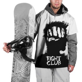 Накидка на куртку 3D с принтом Бойцовский клуб в Тюмени, 100% полиэстер |  | fight club | бойцовский клуб | бред | брэд | кино | пит | питт | финчер