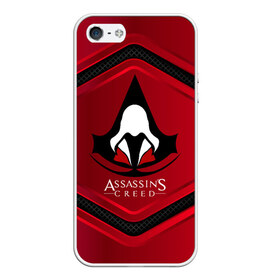 Чехол для iPhone 5/5S матовый с принтом Assasins creed в Тюмени, Силикон | Область печати: задняя сторона чехла, без боковых панелей | creed | асасин | асасин крид | ассасин | ассассин | войско | крид | меч | приключения | самурай