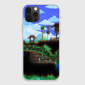 Чехол для iPhone 12 Pro Max с принтом TERRARIA в Тюмени, Силикон |  | game | pixel | terraria | игра | пиксель | террариа
