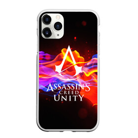 Чехол для iPhone 11 Pro Max матовый с принтом ASSASSIN`S CREED UNITY в Тюмени, Силикон |  | Тематика изображения на принте: black flag | brotherhood | chronicles | creed | game | origins | revelations | rogue | syndicate | unity | альтаир | ассасин | игры | кинжал | пираты