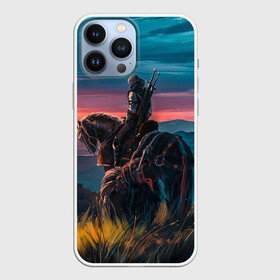 Чехол для iPhone 13 Pro Max с принтом The Witcher в Тюмени,  |  | Тематика изображения на принте: cd projekt | geralt | of rivia | rpg | wild hunt | арбалет | ведьмак 3 | генри кавилл | геральт | дикая | магия | охота | сказка | сфера | фэнтези | цири