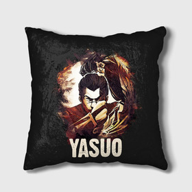 Подушка 3D с принтом Yasuo в Тюмени, наволочка – 100% полиэстер, наполнитель – холлофайбер (легкий наполнитель, не вызывает аллергию). | состоит из подушки и наволочки. Наволочка на молнии, легко снимается для стирки | jinx | kda | league | lol | moba | pentakill | riot | rise | rus | skins | варвик | варус | воин | легенд | лига | лол | маг | стрелок | танк | чемпион