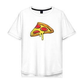 Мужская футболка хлопок Oversize с принтом Пицца Пицца Пицца !!!! Pizza в Тюмени, 100% хлопок | свободный крой, круглый ворот, “спинка” длиннее передней части | pizza | для девушек | для парней | еда | италия | итальянская еда | колбаса | пицца | пицца с салями | пицца с сыром | подарок | с намеком | салями | сыр | тесто