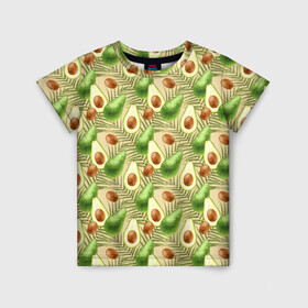 Детская футболка 3D с принтом Веган Авокадо узор в Тюмени, 100% гипоаллергенный полиэфир | прямой крой, круглый вырез горловины, длина до линии бедер, чуть спущенное плечо, ткань немного тянется | avocado | based | food | plant | vegan | vegetable | авокадо | веган | диета | для девочек | для фитнеса | женская | зож | кето | кето диета | купить | мужская | растения | с авокадо | с надписью | с принтом | фитнес