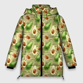 Женская зимняя куртка 3D с принтом Веган Авокадо узор в Тюмени, верх — 100% полиэстер; подкладка — 100% полиэстер; утеплитель — 100% полиэстер | длина ниже бедра, силуэт Оверсайз. Есть воротник-стойка, отстегивающийся капюшон и ветрозащитная планка. 

Боковые карманы с листочкой на кнопках и внутренний карман на молнии | avocado | based | food | plant | vegan | vegetable | авокадо | веган | диета | для девочек | для фитнеса | женская | зож | кето | кето диета | купить | мужская | растения | с авокадо | с надписью | с принтом | фитнес