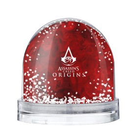 Снежный шар с принтом Assassin’s Creed Origins в Тюмени, Пластик | Изображение внутри шара печатается на глянцевой фотобумаге с двух сторон | Тематика изображения на принте: 