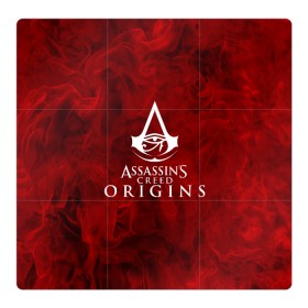 Магнитный плакат 3Х3 с принтом Assassin’s Creed Origins в Тюмени, Полимерный материал с магнитным слоем | 9 деталей размером 9*9 см | Тематика изображения на принте: 
