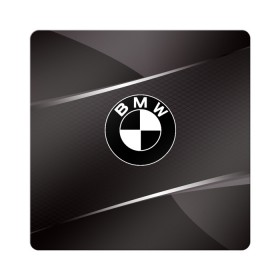 Магнит виниловый Квадрат с принтом BMW в Тюмени, полимерный материал с магнитным слоем | размер 9*9 см, закругленные углы | 