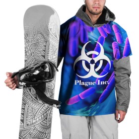 Накидка на куртку 3D с принтом PLAGUE INC. в Тюмени, 100% полиэстер |  | molecule | plague inc | абстракция | бактерии | вирус | клетки | медицина | микробы | молекулы | наука | нейрон | нейроны | планета | текстура | текстуры | формула