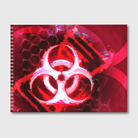 Альбом для рисования с принтом Plague Inc LB (Oko) в Тюмени, 100% бумага
 | матовая бумага, плотность 200 мг. | Тематика изображения на принте: авторская | вирус | знаки | игры | интересная | каракули | круг | лабиринт | линии | мозаика | необычная | око | символы | страшная | туннель | черная | эпидемия