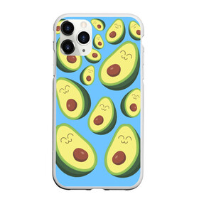 Чехол для iPhone 11 Pro матовый с принтом Авокадо паттерн в Тюмени, Силикон |  | Тематика изображения на принте: avocado | vegan | vegetarian | авокадо | веган | вегетарианство