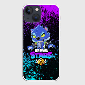 Чехол для iPhone 13 mini с принтом BRAWL STARS LEON в Тюмени,  |  | bibi | brawl stars | crow | el brown | leon | leon shark | max | sally leon | shark | stars | werewolf | акула | биби | ворон | леон | оборотень