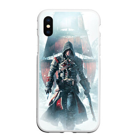 Чехол для iPhone XS Max матовый с принтом Assassins Creed Rogue в Тюмени, Силикон | Область печати: задняя сторона чехла, без боковых панелей | asasins | creed | асасинс | ассасин | ассассинс | кредо | крид | криид