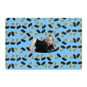 Магнитный плакат 3Х2 с принтом Billie Eilish Grammy в Тюмени, Полимерный материал с магнитным слоем | 6 деталей размером 9*9 см | billie | eilish | grammy | айлиш | билли | грэмми