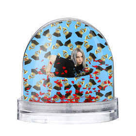 Снежный шар с принтом Billie Eilish Grammy в Тюмени, Пластик | Изображение внутри шара печатается на глянцевой фотобумаге с двух сторон | billie | eilish | grammy | айлиш | билли | грэмми