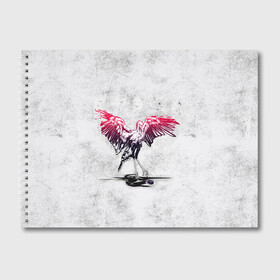 Альбом для рисования с принтом Three Days Grace в Тюмени, 100% бумага
 | матовая бумага, плотность 200 мг. | art | bird | metal | music | pain | rock | snake | three days grace | арт | змея | метал | музыка | птица | рок