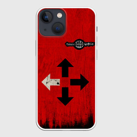 Чехол для iPhone 13 mini с принтом THREE DAYS GRACE RED в Тюмени,  |  | rock | музыка | рок