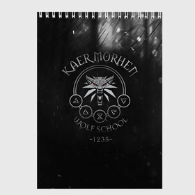 Скетчбук ВЕДЬМАК: в Тюмени, 100% бумага
 | 48 листов, плотность листов — 100 г/м2, плотность картонной обложки — 250 г/м2. Листы скреплены сверху удобной пружинной спиралью | geralt | the witcher | the witcher wild hunt | witcher | wolf | ведьмак | ведьмак 3 | волк | геральт | охотник