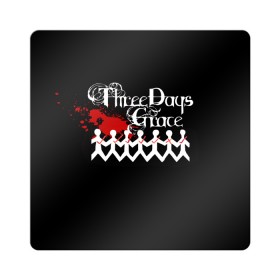 Магнит виниловый Квадрат с принтом Three days grace в Тюмени, полимерный материал с магнитным слоем | размер 9*9 см, закругленные углы | days | grace | three | three days grace | альтернативный метал | альтернативный рок | брэд уолст барри сток | гонтье | мэтт уолст | ню металнил сандерсон | постгранж | хард рок