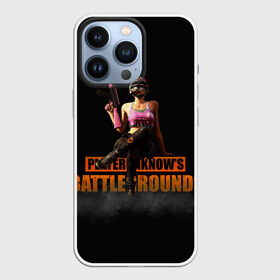 Чехол для iPhone 13 Pro с принтом Pubg в Тюмени,  |  | Тематика изображения на принте: game | playerunknowns battlegrounds | pubg | выживание | девушка | игра | шутер
