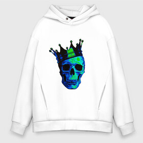 Мужское худи Oversize хлопок с принтом Skeleton King в Тюмени, френч-терри — 70% хлопок, 30% полиэстер. Мягкий теплый начес внутри —100% хлопок | боковые карманы, эластичные манжеты и нижняя кромка, капюшон на магнитной кнопке | anime | boy | dead inside | depression | dota | emo | girl | goth | ivs | leave me alone | lil peep | rap | грусть | депрессия | мода | молодежь | одежда | одиночество | розы | слезы | стиль