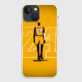 Чехол для iPhone 13 mini с принтом Kobe Bryant в Тюмени,  |  | 24 | basketball | bryant | kobe | kobe bryant | kobe bryant 24 | lakers | los angeles lakers | mamba | баскетбол | кобе 24 | кобе брайант | кобе брайнт | коби брайант | коби брайн | лейкерс | номер 24