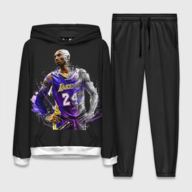 Женский костюм 3D (с толстовкой) с принтом Kobe Bryant в Тюмени,  |  | 08 | 24 | 8 | angeles | basketball | bryant | gigi | goat | kobe | lakers | legend | los | mamba | rip | sport | баскетбол | брайант | коби | легенда | мамба | роспись | спорт