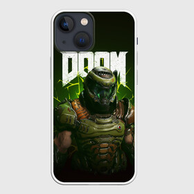 Чехол для iPhone 13 mini с принтом Doom Eternal в Тюмени,  |  | doom | doom 2016 | doom 2020 | doom eternal | doomguy | дум | дум 2020 | дум вечен | дум етернал | дум этернал | думгай