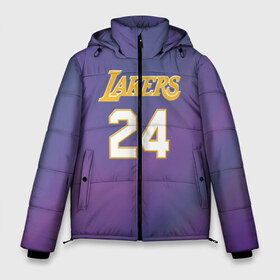 Мужская зимняя куртка 3D с принтом Los Angeles Lakers Kobe Brya в Тюмени, верх — 100% полиэстер; подкладка — 100% полиэстер; утеплитель — 100% полиэстер | длина ниже бедра, свободный силуэт Оверсайз. Есть воротник-стойка, отстегивающийся капюшон и ветрозащитная планка. 

Боковые карманы с листочкой на кнопках и внутренний карман на молнии. | basketball | espn | kobe | kobe bryant | kobe bryant death | kobe bryant tribute | lakers | los angeles lakers | nba