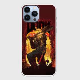 Чехол для iPhone 13 Pro Max с принтом Doom Eternal в Тюмени,  |  | doom | doom 2016 | doom 2020 | doom eternal | doomguy | дум | дум 2020 | дум вечен | дум етернал | дум этернал | думгай