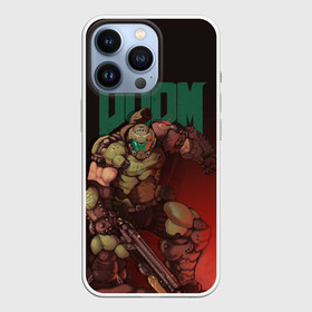 Чехол для iPhone 13 Pro с принтом Doom в Тюмени,  |  | doom | doom 2016 | doom 2020 | doom eternal | doomguy | дум | дум 2020 | дум вечен | дум етернал | дум этернал | думгай