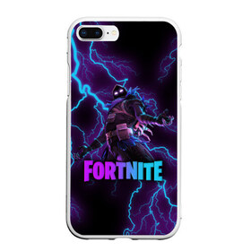 Чехол для iPhone 7Plus/8 Plus матовый с принтом FORTNITE RAVEN в Тюмени, Силикон | Область печати: задняя сторона чехла, без боковых панелей | fortnite | raven | арт | битва | ворон | игра | компьютерная игра | королевская | надпись | симулятор | фортнайт