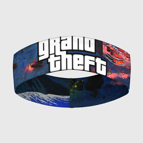 Повязка на голову 3D с принтом GTA в Тюмени,  |  | grand theft auto 2 | grand theft auto 3 | grand theft auto v | grand theft auto: san andreas | grand theft auto: vice city | gta 1 | gta 2 | gta 3 | gta 4 | gta 5 | gta online | gta v | город | игры